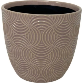 Dusky Art Deco Pot 12cm