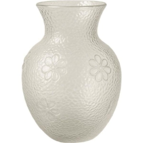 Clear Flower Bubble Vase 16cm