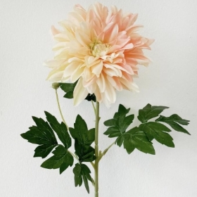 Peach Large Dahlia 65cm