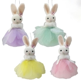 Hanging Petal Bunny 15cm