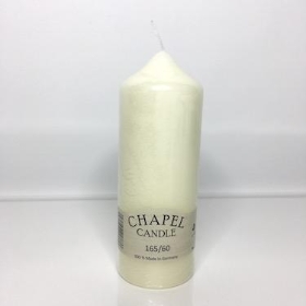 Ivory Chapel Candle 165 60