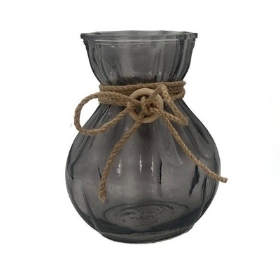 Grey Alice Vase 18cm