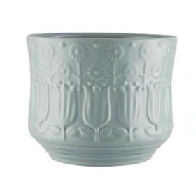 Green Flower Planter 16cm