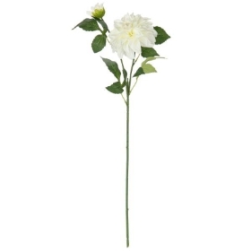 White Orlando Dahlia 60cm