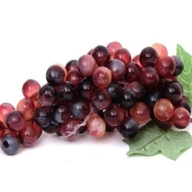 Large Red Grape Bunch 25cm
