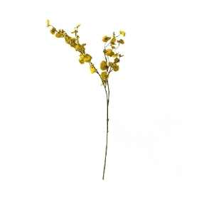 Yellow Oncidium Orchid 78cm