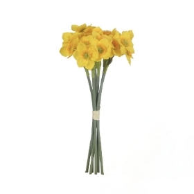 Yellow Narcissus Bundle 40cm