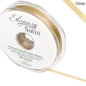 Gold Satin Ribbon 3mm