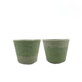 Green Rope Planter 14cm