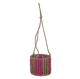 Fuchsia Rope Lantern 37cm