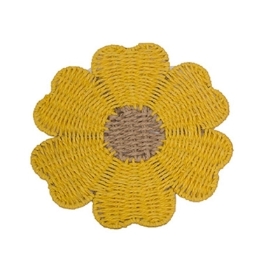 Yellow Flower Placemat 38cm