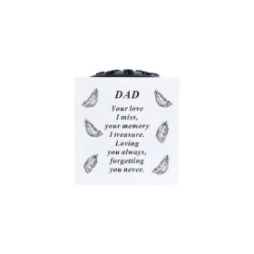 Dad Feather Pot 15cm