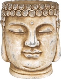 Buddha Head Planter 19cm