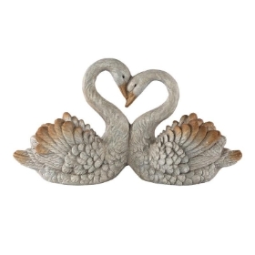 Decorative Duo Swan Planter 36cm