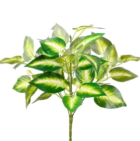 Green Veined Hosta Leaf Bunch 36cm