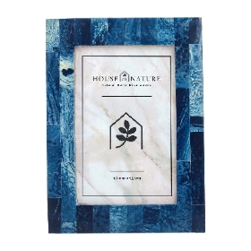 Blue Limenaria Photo Frame 15cm