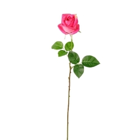 Hot Pink Rosebud Real Touch 65cm