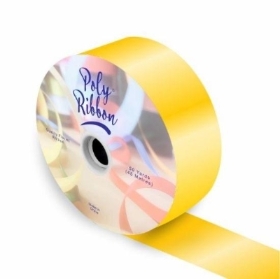 Yellow Poly Ribbon 91m