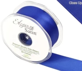 Royal Blue Satin Ribbon 38mm