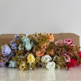 48 x Mini Vintage Rose Bush 30cm