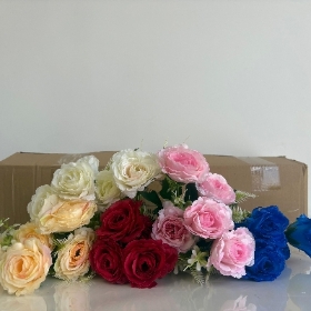 48 x Rosette Rose Bush 30cm