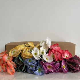 48 x Poppy Bush 30cm