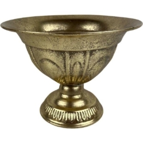 Large Gold Sandringham Urn 16cm