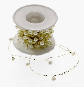 Cream Pearls On Reel 8m