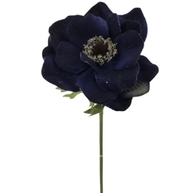 Blue Velvet Anemone 42cm