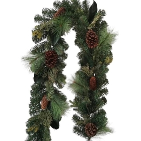 Magnolia & Cone Garland 180cm
