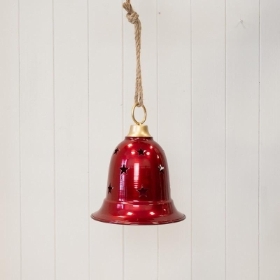 Red Cut Out Bell 25cm