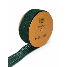 38mm Green Jute Ribbon