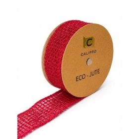 38mm Red Jute Ribbon