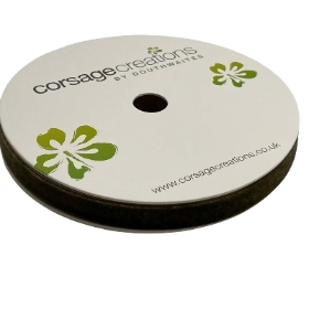 Moss Velvet Ribbon 12mm