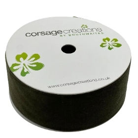 Moss Velvet Ribbon 50mm