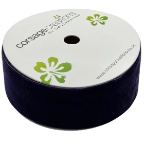 Purple Velvet Ribbon 50mm