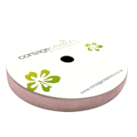 Pale Pink Velvet Ribbon 12mm