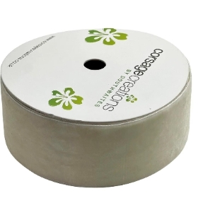 Cream Velvet Ribbon 50mm