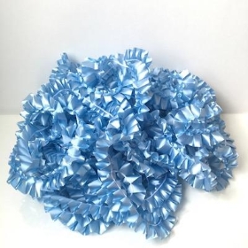 Baby Blue Pleated Ribbon 10m