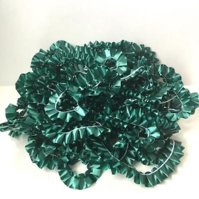 Jade Green Pleated Ribbon 10m