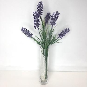 Purple Lavender Bush 32cm