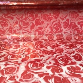 Red Luxury Rose Cellophane 100m