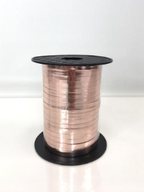 Metallic Rose Gold Curling Ribbon 250m