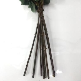 Plum Rose Bunch 44cm