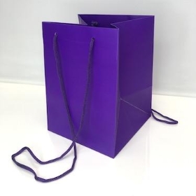 Purple Hand Tie Bags x 10