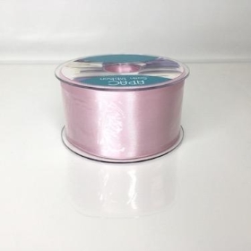 Baby Pink Satin Ribbon 50mm