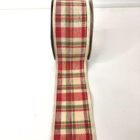 Tartan Ribbon 40mm