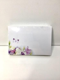 Small Florist Cards Large And Small Butterflys 