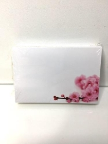 Small Florist Cards Pink Blossom