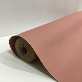 Pink Recycled Kraft Paper 50m